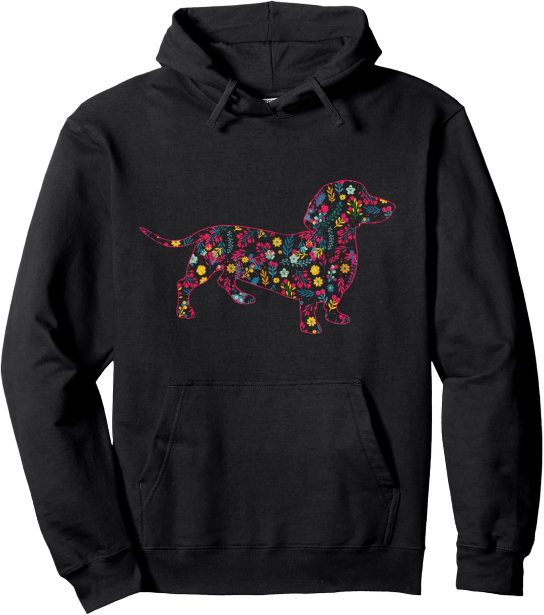 Vintage Dackel Pullover Hoodie