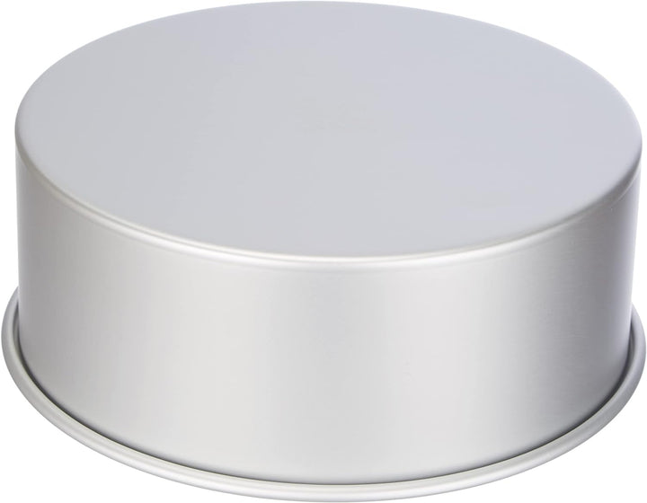 DECORA, 0062613 Professionelle runde Backform Ø 25 x 10 h cm, Aus eloxiertem Aluminium, Ohne Schweis