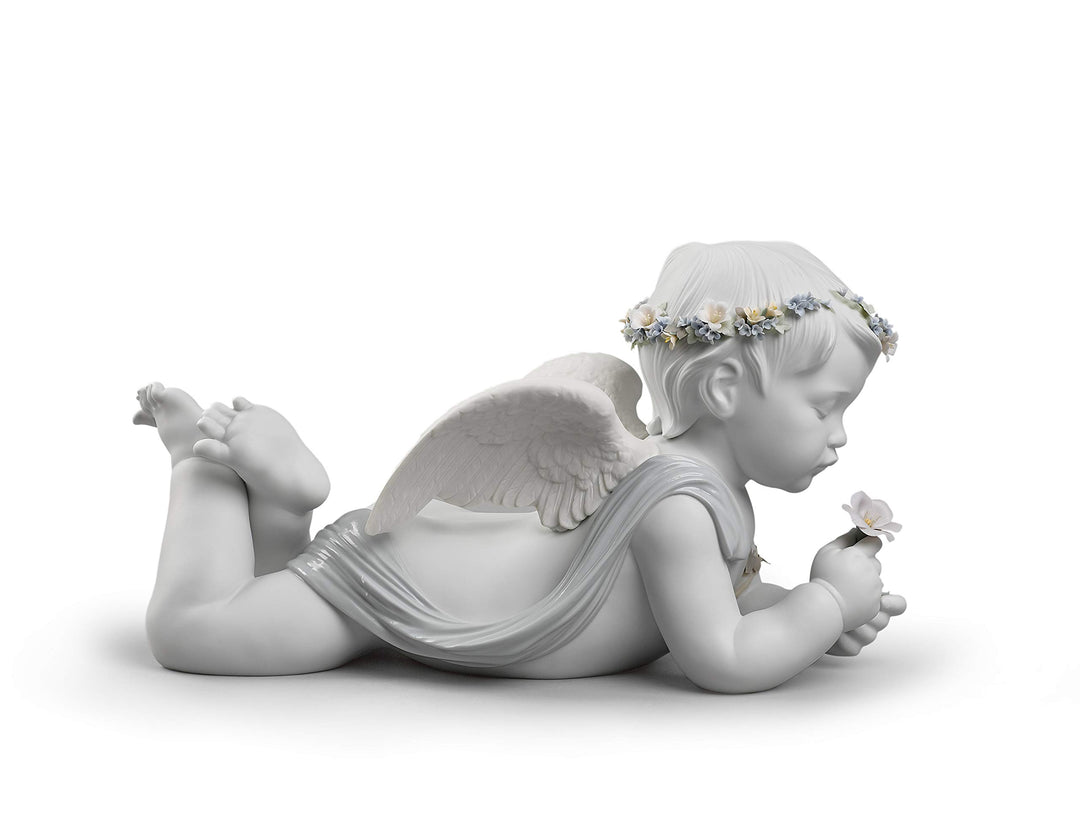 LLADRÓ Figur Mein Geliebter Engel. Kleiner Engel. Porzellan.