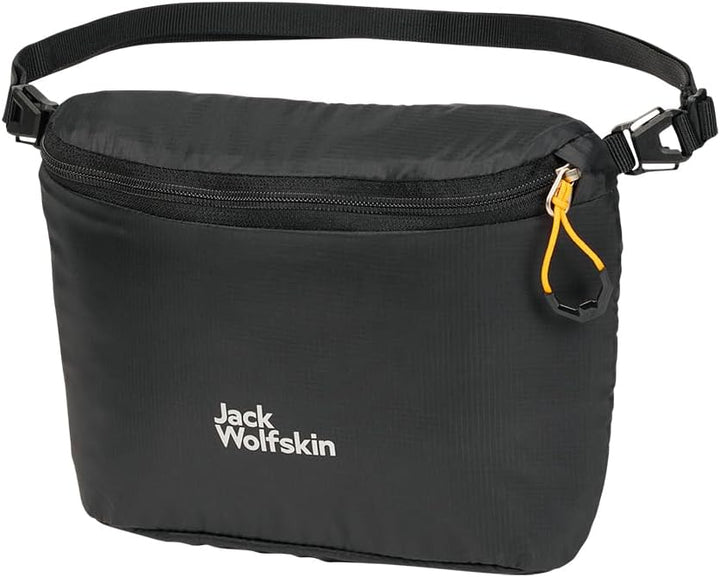 Jack Wolfskin Unisex – Erwachsene Morobbia Lenkertasche, Flash Black, Einheitsgrosse