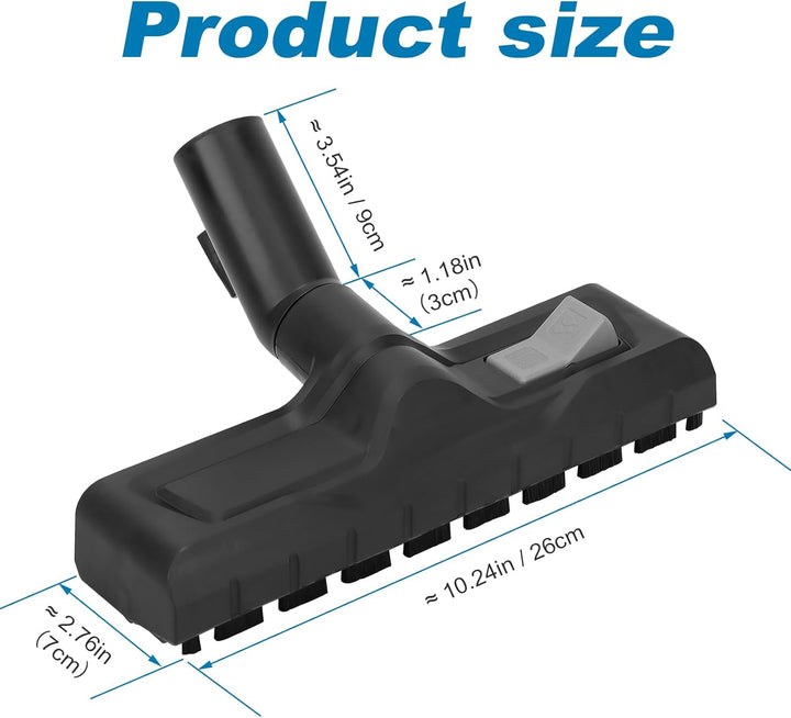 Nass Trockensaugdüse Ersatz Bodendüse für Kärcher WD2 WD3 WD4 WD5 WD6, Kompatibel mit 35mm/32mm Stau