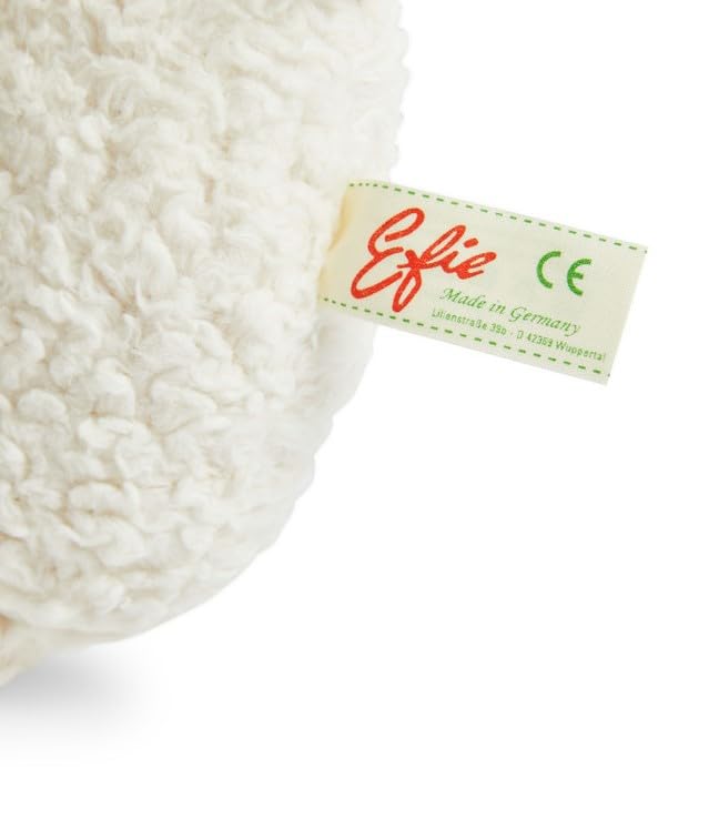 Efie Bio-Spieluhr Hase – 100% Baumwollplüsch (kbA), Füllung aus Schurwolle (kbT) – GOTS-zertifiziert