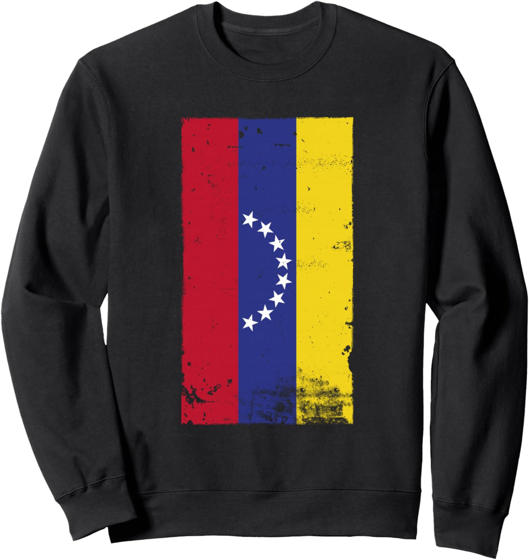 Venezuelan Pride Travel Vacation Venezuela Flag Sweatshirt