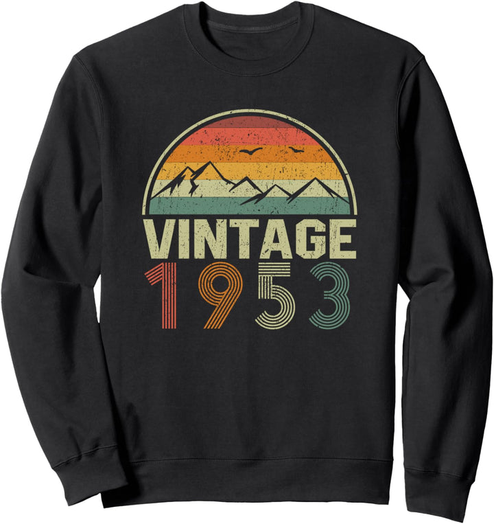 71. Geburtstag Geschenkidee Vintage 1953 Sweatshirt