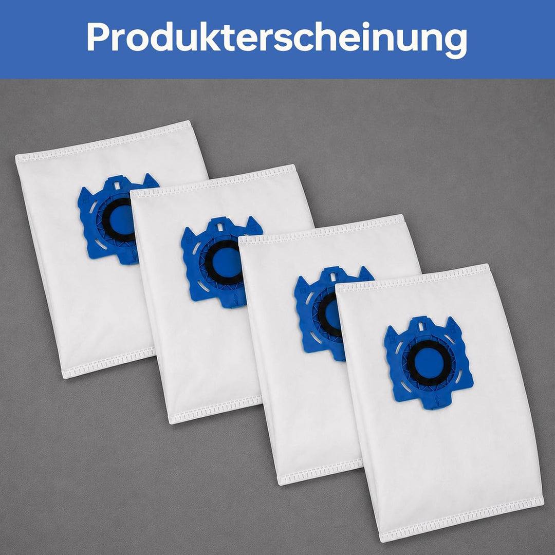 14 Staubsaugerbeutel mit 8 Filter Kompatibel mit Miele GN Serie S2 S4 S5 S6 S8, Complete C2/C3, Clas