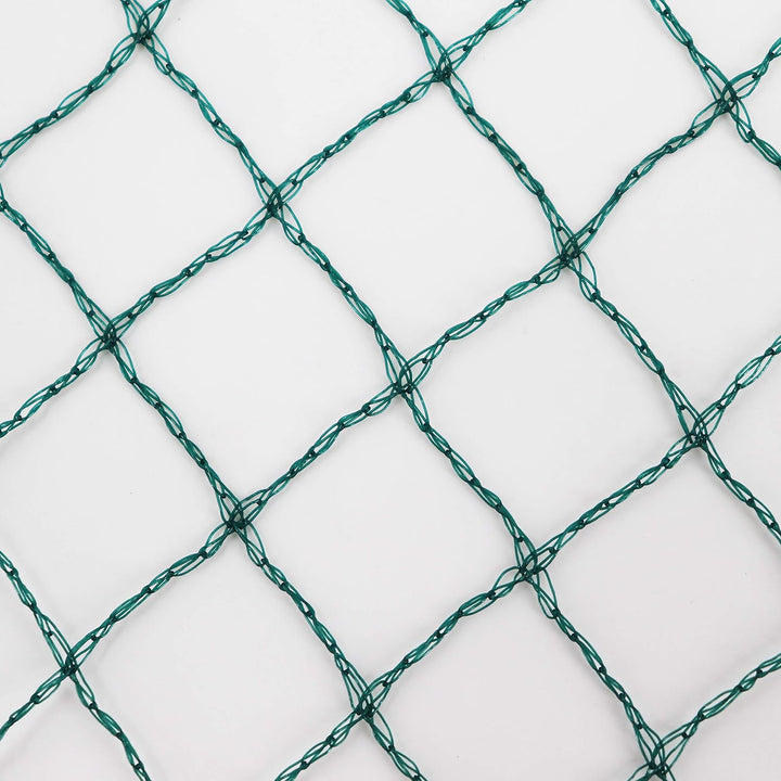 Vielseitiges Teichnetz 27m x 12m grün 17mm x 17mm Masche I Aquagart Laubschutznetz Teich Abdecknetz
