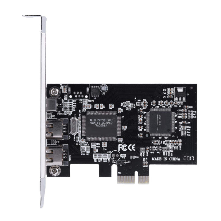 PCIE FireWire-Karte, PCI-E PCI Express FireWire 1394a IEEE 1394-Controllerkarte mit Firewire-Kabel f
