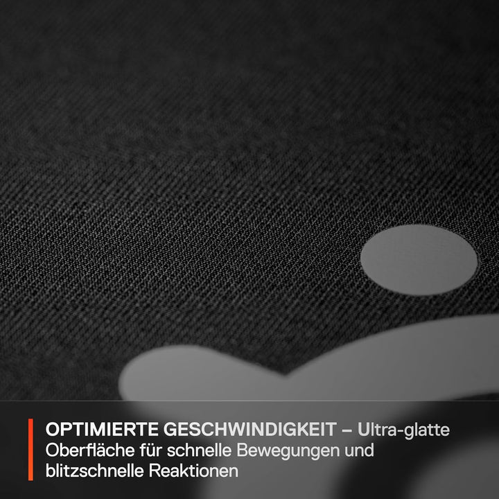 Steelseries QcK XL Performance Speed Gaming-Mauspad – Extradichte für sanftes Gleiten – Flache, abge