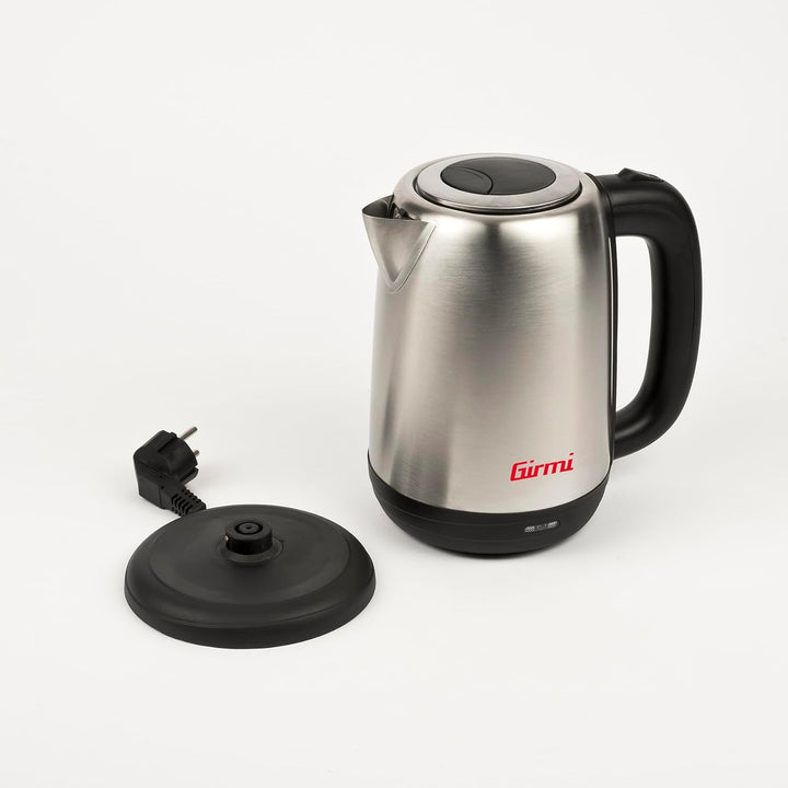 Girmi BL34 Elektrischer Wasserkocher, 1,7L, 2200W, Sicherheitsabschaltung, Überhitzungsschutz, 360°-