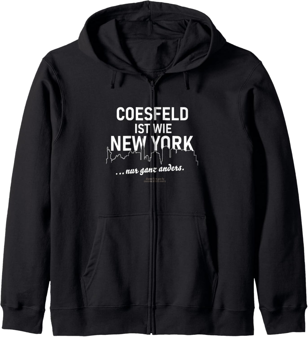 Coesfeld ist wie New York Coesfeld Kapuzenjacke