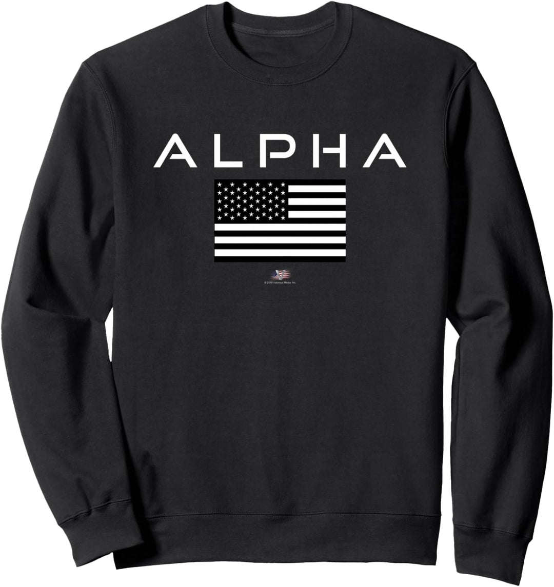 VTV- Alpha American Flag Sweatshirt
