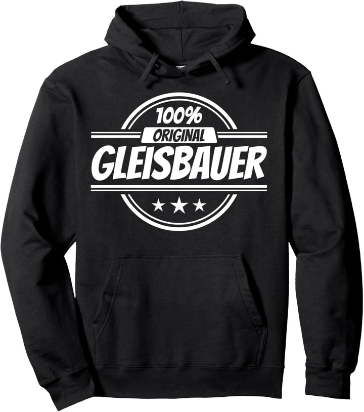 Gleisbauer Geschenke lustiger Spruch Pullover Hoodie