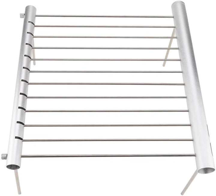 KSTE Tragbarer Grill, Grill Kompakt, Camping Grill - Klappgrill aus Edelstahl, tragbarer kompakter C