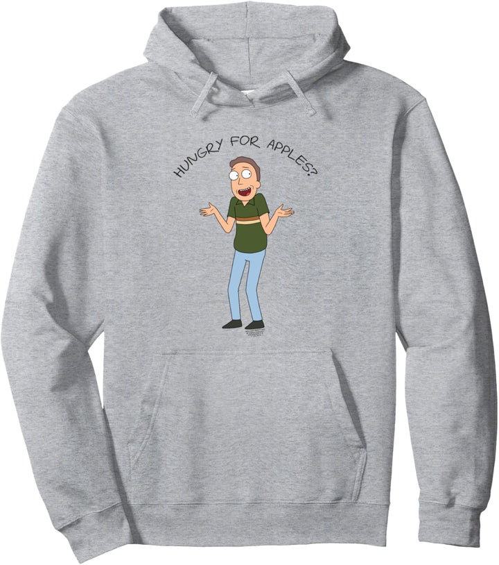 Rick and Morty Hungry For Apples Pullover Hoodie