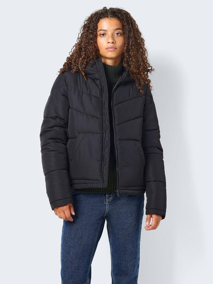Noisy may Damen Nmdalcon L/S Jacket Bg Noos Jacke M Schwarz, M Schwarz