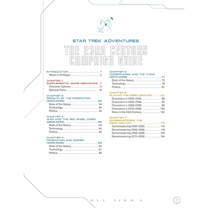 Star Trek Adventures Second Edition The 23rd Century Campaign Guide, Spielzeug