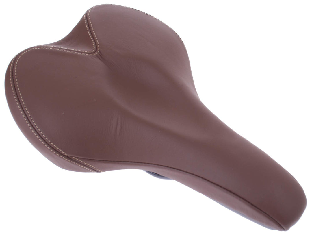 ergotec Ledersattel Comfort Stahlgestell L Braun, L Braun