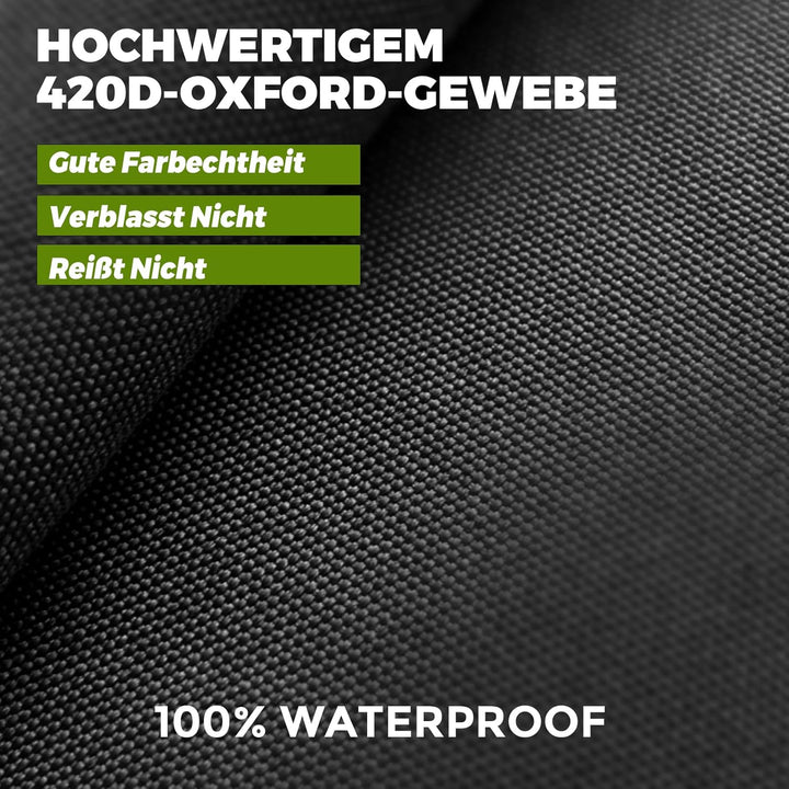 Matschküche Abdeckung 110x50x90cm (WxTxH), Abdeckung Matschküche Kinder Outdoor Schutzhülle für Outd