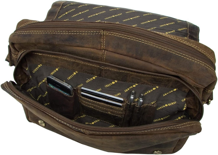 Greenburry Vintage Messenger Leder 36 cm