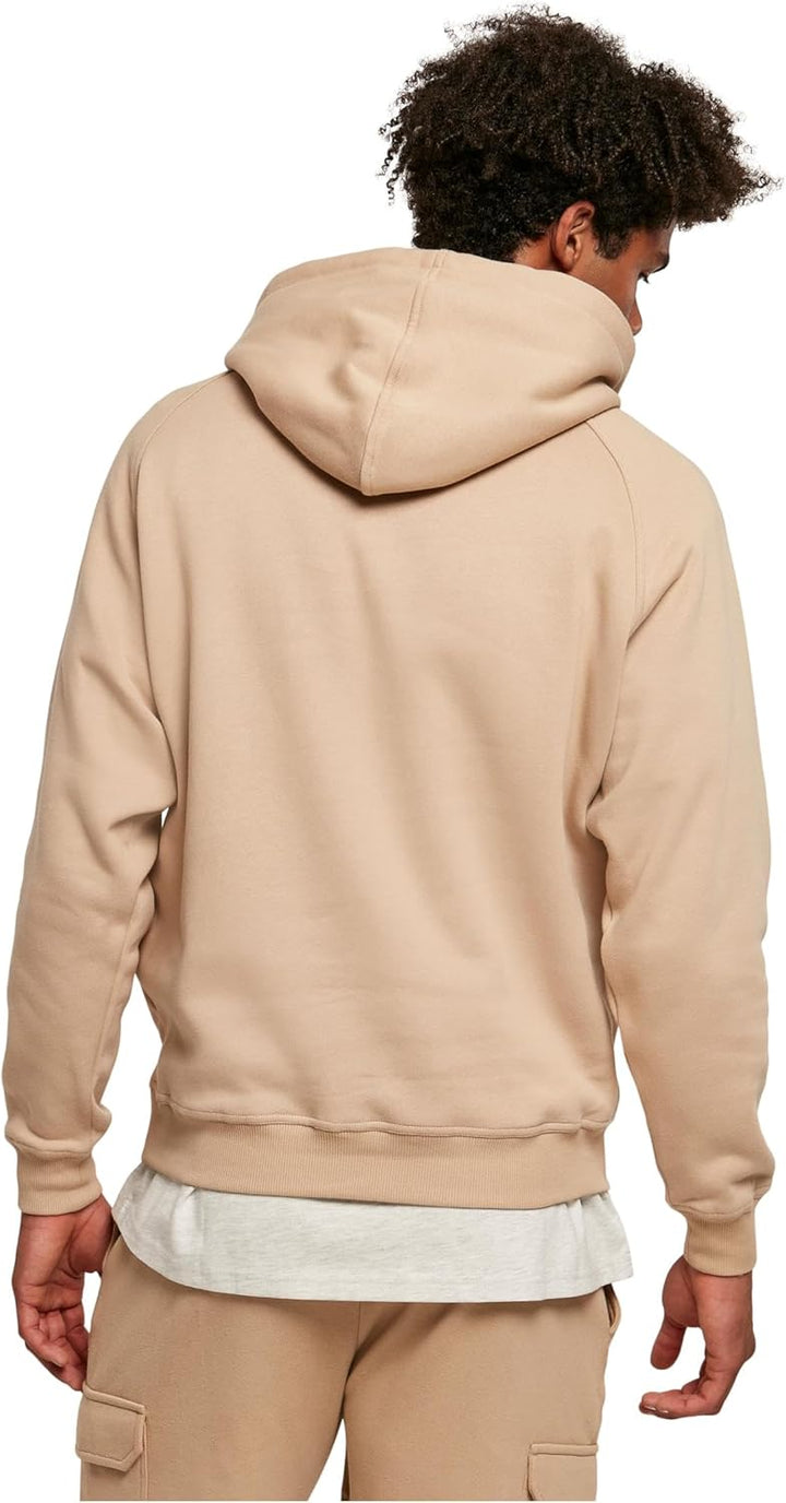 Urban Classics Herren Blank Hoody Kapuzenpullover L Unionbeige, L Unionbeige