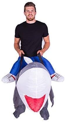 Bodysocks® Aufblasbares Hai Kostüm für Erwachsene