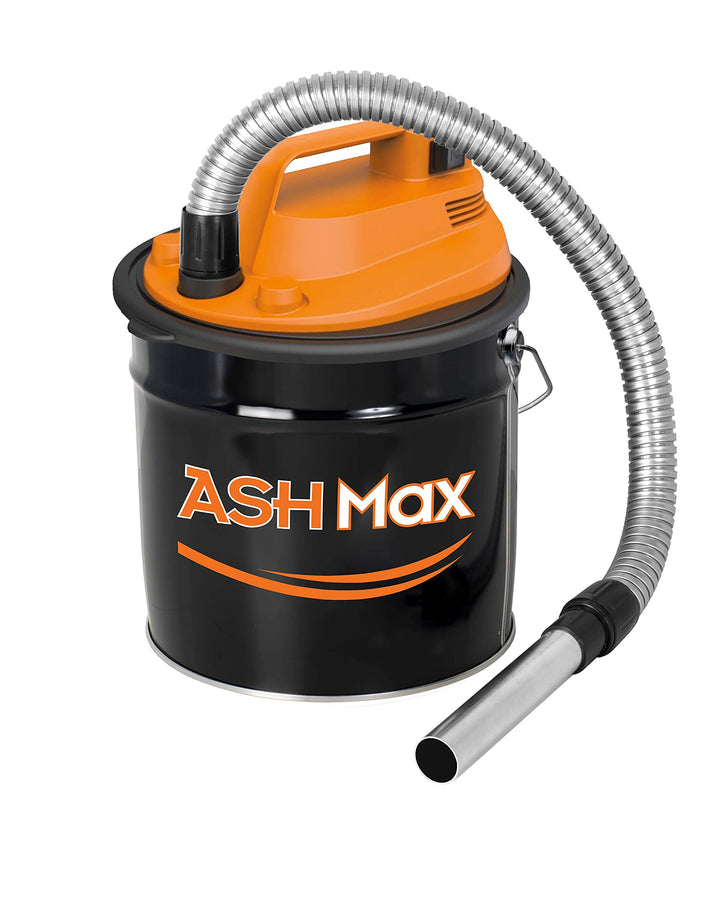 RIBIMEX PRCEN015, ASHMax Aschesauger, 1000 W, 18 L, Orange und Schwarz Single