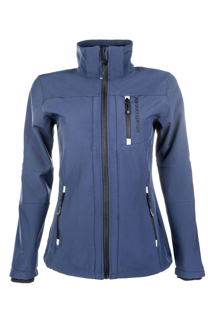 HKM Erwachsene Softshelljacke-Sport-Damen6900 dunkelblauXS Hose, 6900 dunkelblau, XS XS DUNKELBLAU,