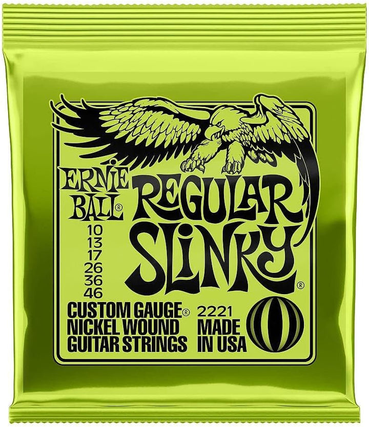 Ernie Ball Super Slinky Nickel Wickelset, 009 - .042, 1 Stück 12 Sets Regular Regular 12 Sets, Regul