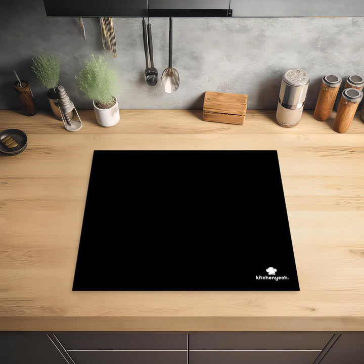 KitchenYeah© Herdabdeckplatte Einteilig Induktionsmatte Küche Abdeckung Ceranfeld Herd Abdeckplatte