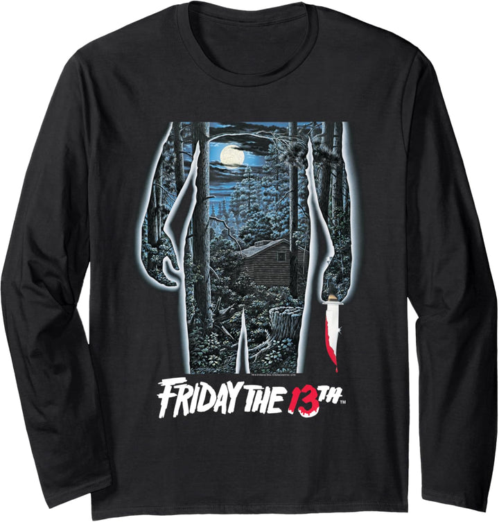 Friday the 13th Original Poster Langarmshirt