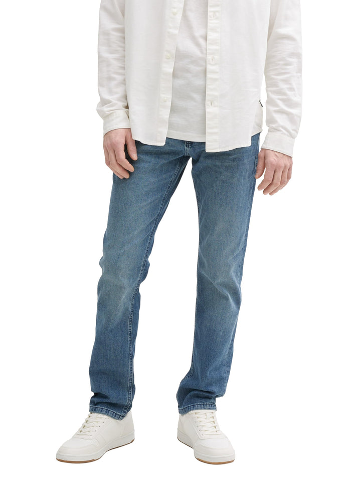 Tom Tailor Herren Marvin Straight Jeans 28W / 30L 10281 - Mid Stone Wash Denim, 28W / 30L 10281 - Mi