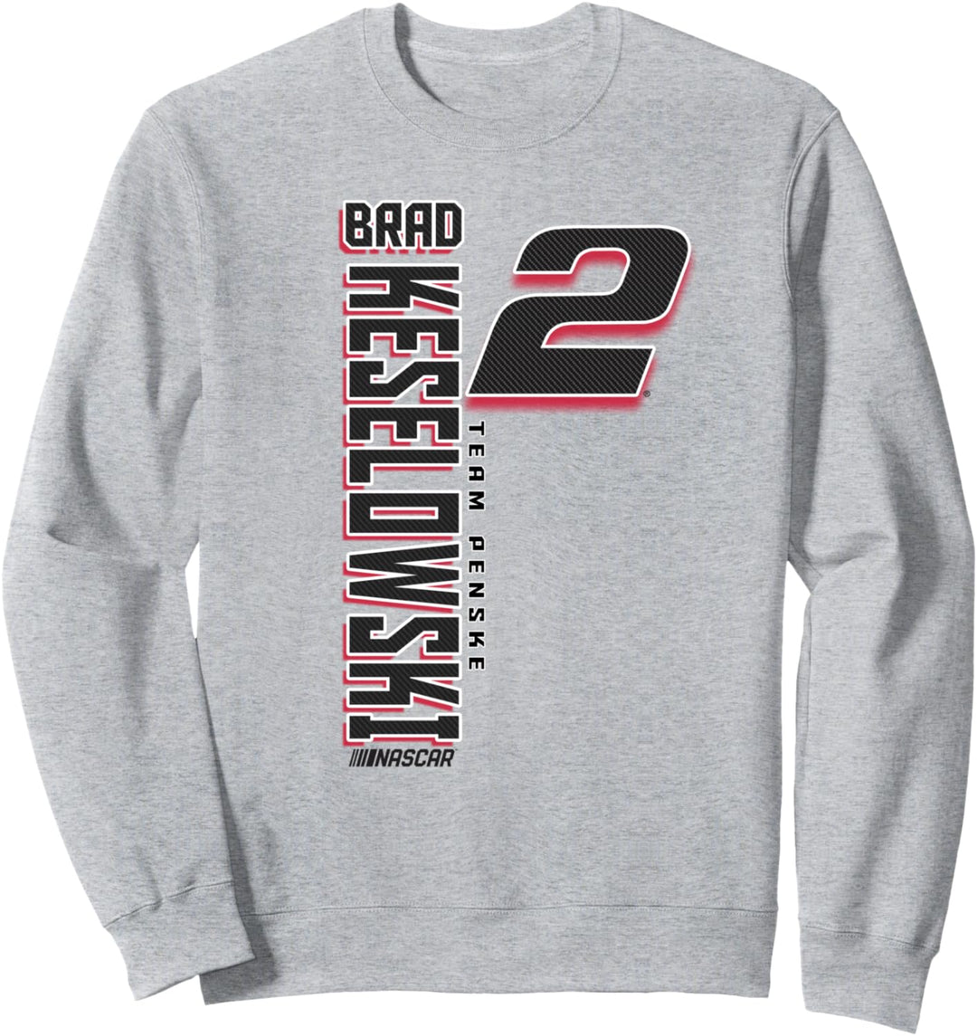 NASCAR - Brad Keselowski - Vertical Carbon Fiber Sweatshirt