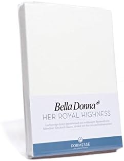 Bella Donna Jersey Spannbettlaken 120/200 - 130/220 Hellgrau (0703)