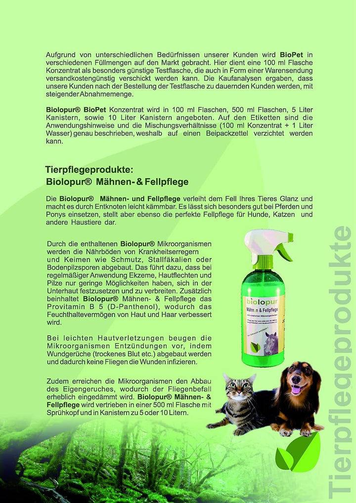 Biolopur | Geruchsneutralisierer | Geruchsentferner | Spray | Reinigungsmittel Urin, Haustier etc. 5