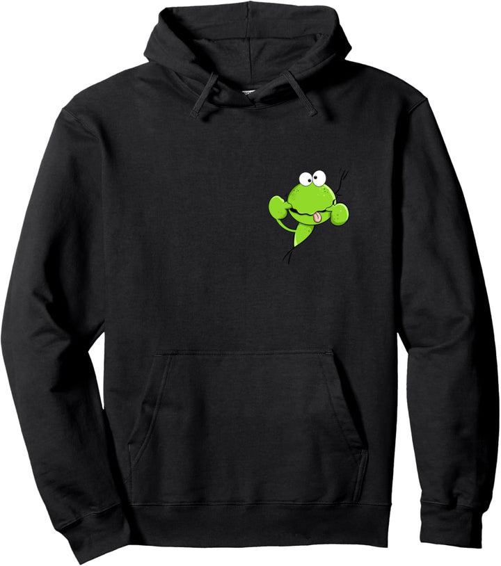 Frecher Frosch I Quak Frosch für Frosch Freunde Pullover Hoodie