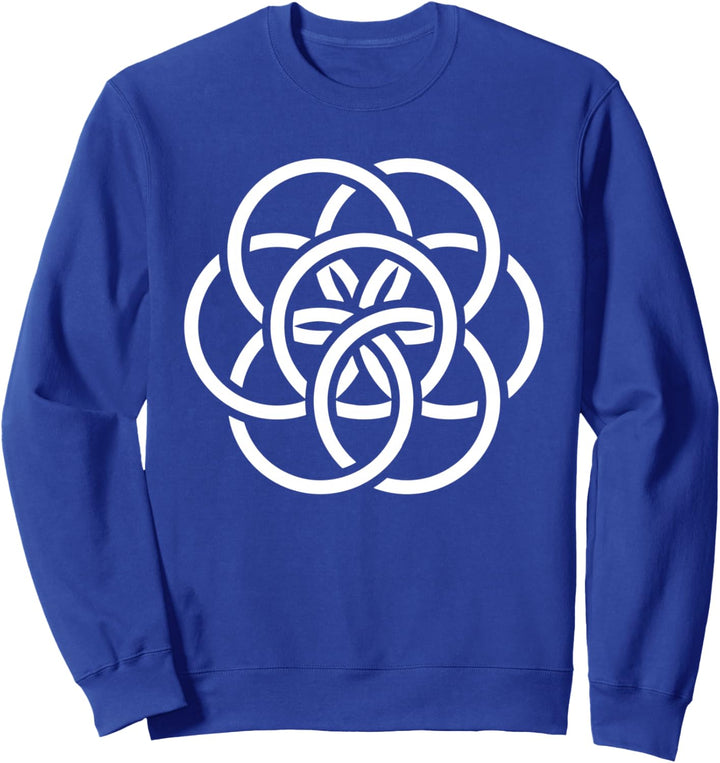 Die internationale Flagge des Planeten Erde Sweatshirt