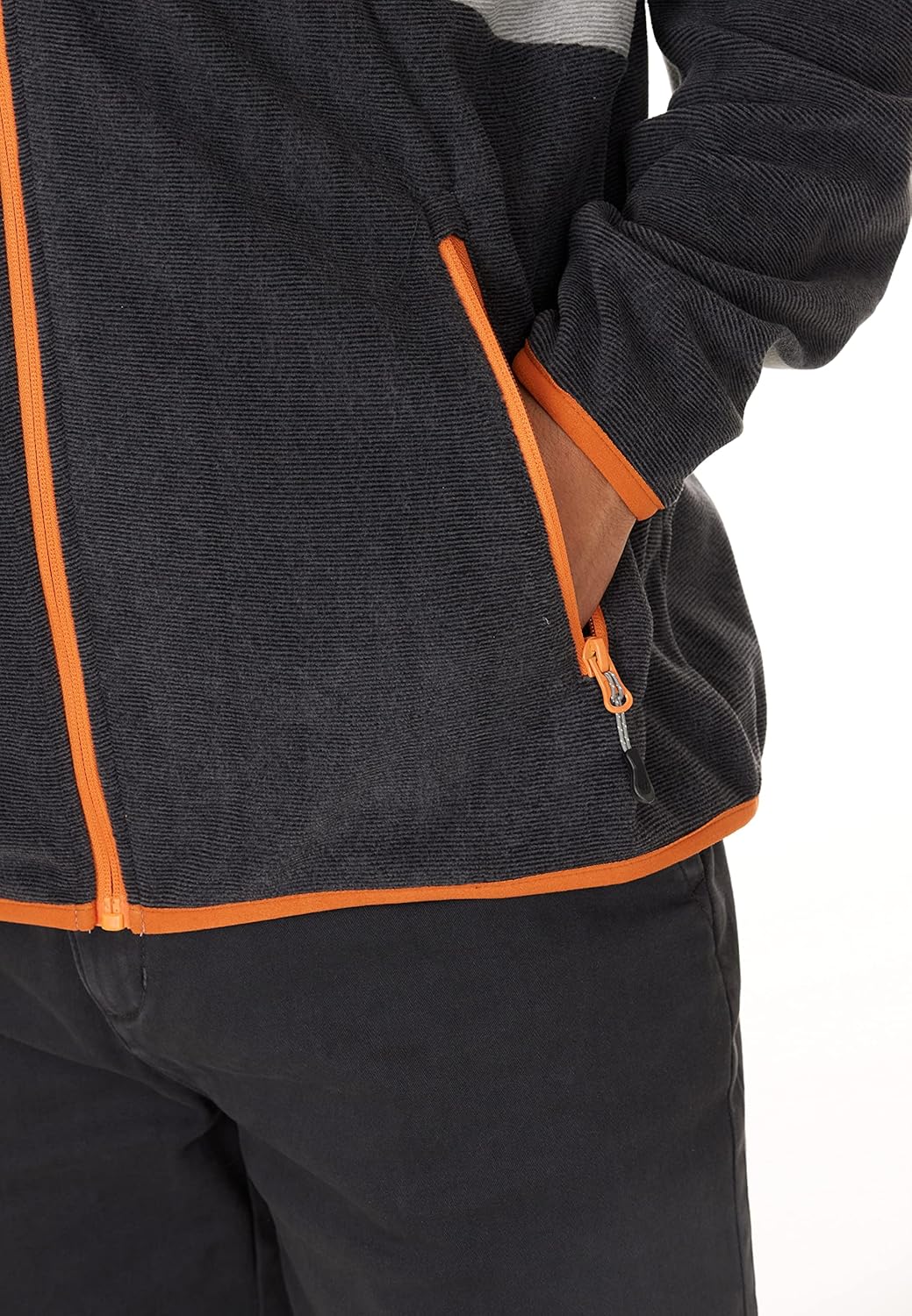 WHISTLER Herren Fleecejacke Greyson L 1051 Asphalt, L 1051 Asphalt