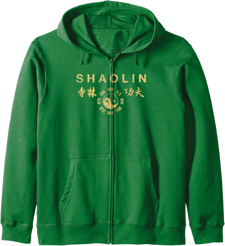 Shaolin Kung Fu Martial Arts Workout Kapuzenjacke