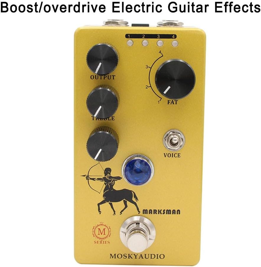 Overdrive Gitarrenpedal, Mosky Marksman Boost Overdrive The E-Gitarre Effektpedal