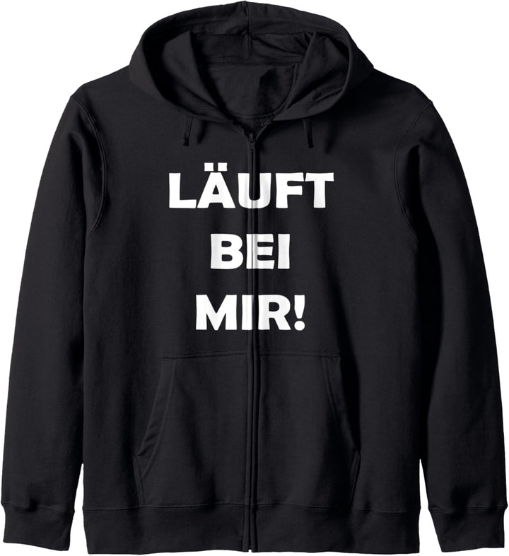 Läuft bei mir Kapuzenjacke