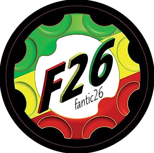 Root Industries Air Honeycore 120mm Stunt-Scooter Rolle + Fantic26 Sticker Rot / Pu Schwarz, Rot / P