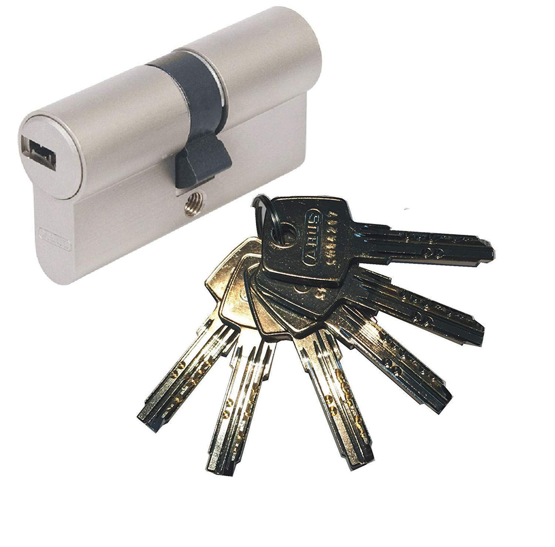 ABUS EC550 Profil-Doppelzylinder Länge 45/50mm mit 6 Schlüssel