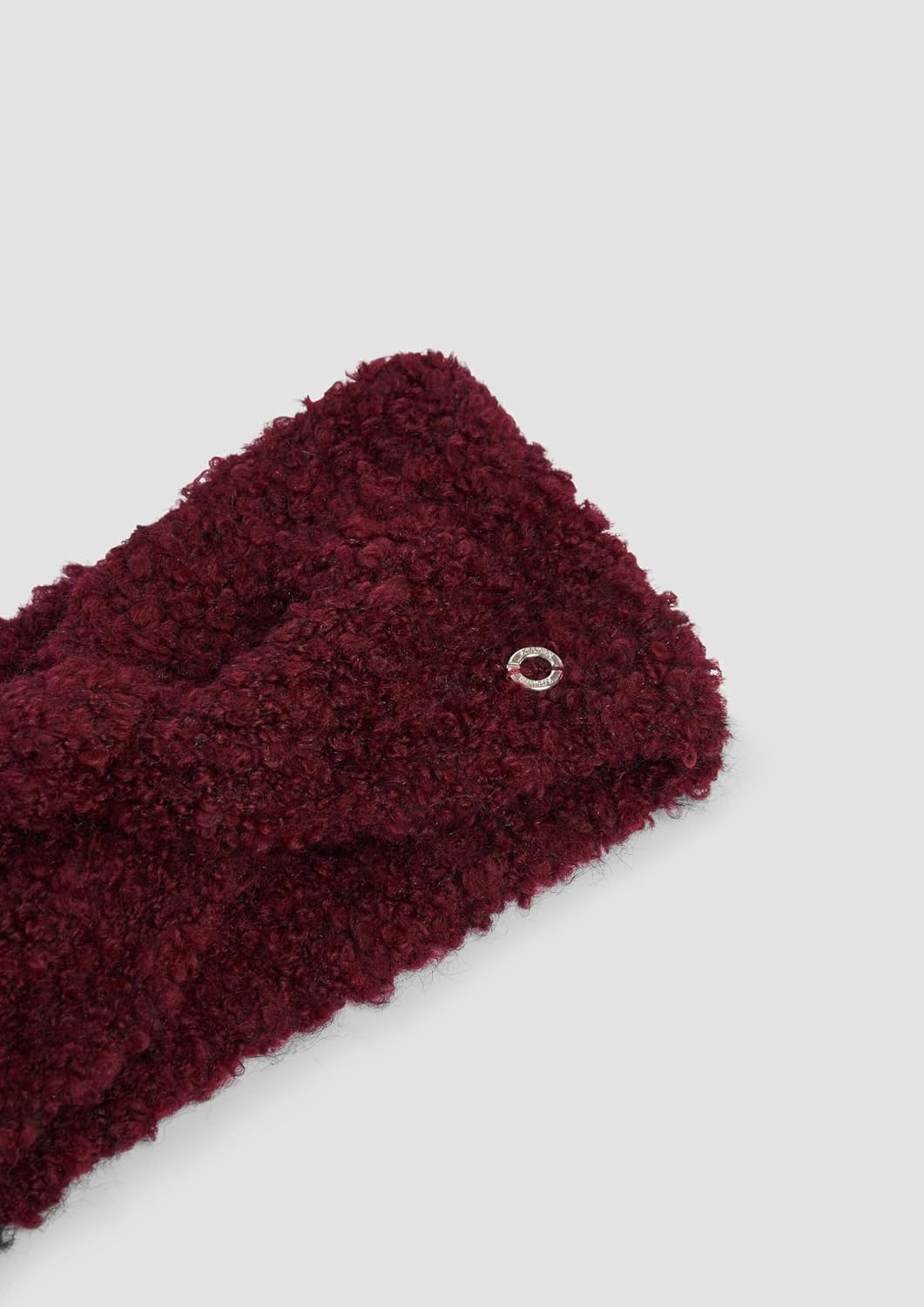 s.Oliver Stirnband aus Bouclé-Strick mit Twist-Detail Einheitsgrösse 3902_bordeaux, Einheitsgrösse 3