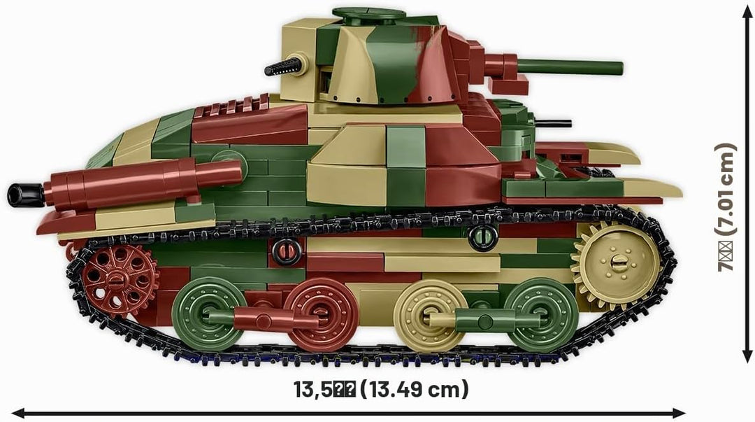 COBI Type 95 Ha-Go Scale 1:35, Dunkelgrün