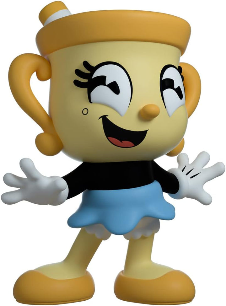 Youtooz Cuphead Ms. Kelch Figur, 11,4 cm Cuphead Youtooz Figur – Vinyl-Figur von Ms Kelch aus Youtoo