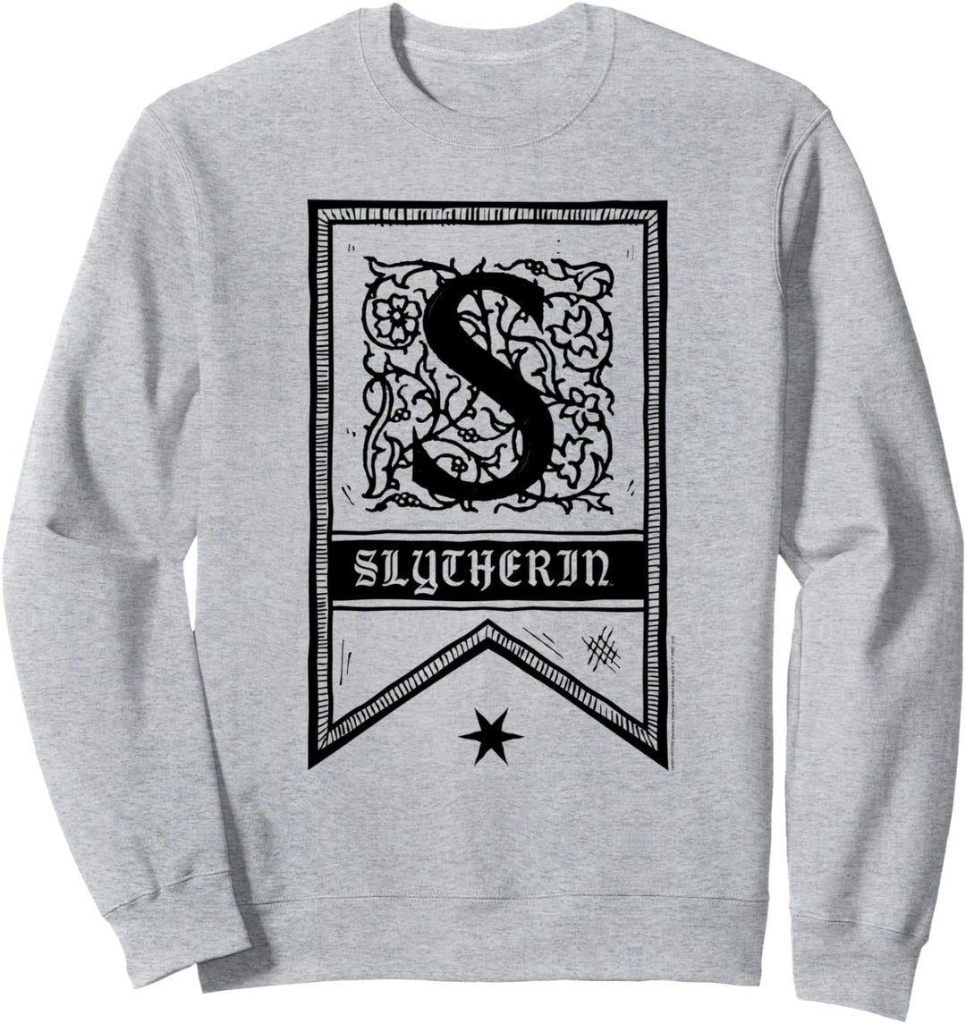 Harry Potter Slytherin Drawn Banner Sweatshirt
