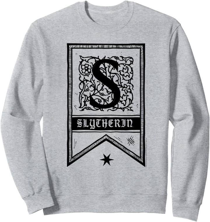 Harry Potter Slytherin Drawn Banner Sweatshirt