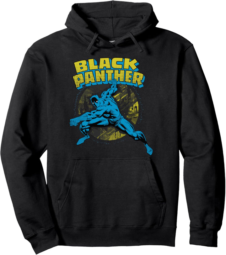 Marvel Black Panther Retro Pullover Hoodie