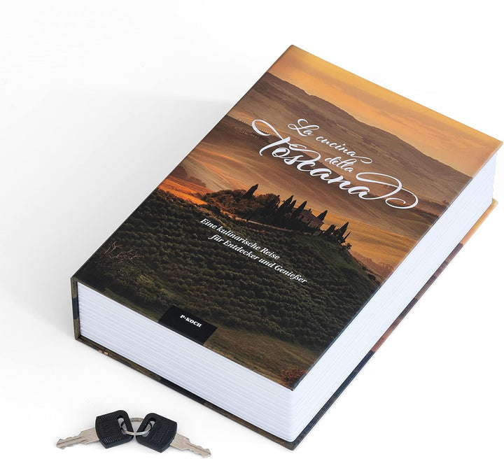 Buch-Tresor "Toscana" Deutsch