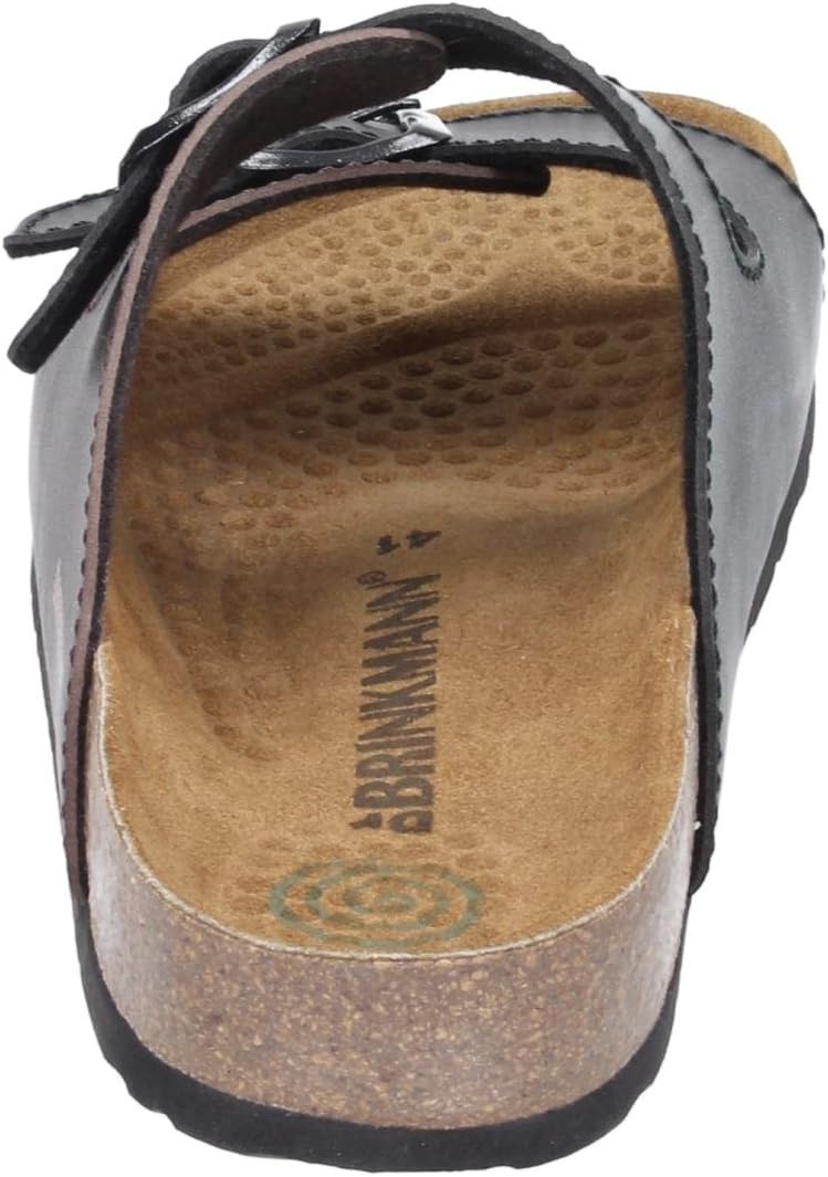 Dr. Brinkmann BONILLO Pantoletten 40 EU Weit Schwarz, 40 EU Weit Schwarz
